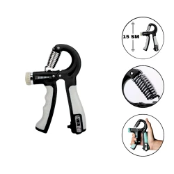 Эспандер 40 кг, со счетчиком, черный