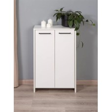 Ayaqqabı üçün altlıq, LDSP, ağ basmanaxış, 80x35x50 sm