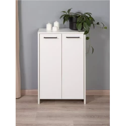 Подставка для обуви, ЛДСП, белое тиснение, 80x35x50 см Подставка для обуви, ЛДСП, белое тиснение, 80x35x50 см