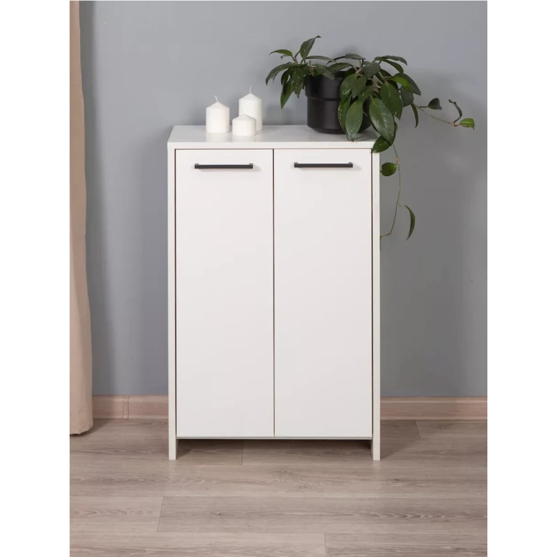 Подставка для обуви, ЛДСП, белое тиснение, 80x35x50 см Подставка для обуви, ЛДСП, белое тиснение, 80x35x50 см