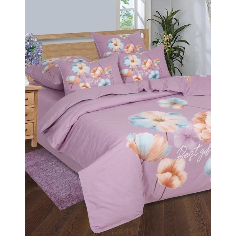 Комплект постельного белья Артпостель Анетта, пододеяльник 200x220 см, простыня 220x240 см, наволочка 50x70/70x70 см, евро, велюр, розовый Комплект постельного белья Артпостель Анетта, пододеяльник 200x220 см, простыня 220x240 см, наволочка 50x70/70x70 см, евро, велюр, розовый