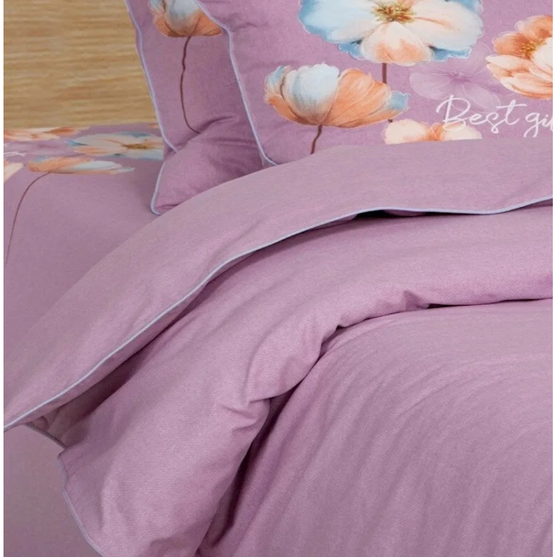 Комплект постельного белья Артпостель Анетта, пододеяльник 200x220 см, простыня 220x240 см, наволочка 50x70/70x70 см, евро, велюр, розовый Комплект постельного белья Артпостель Анетта, пододеяльник 200x220 см, простыня 220x240 см, наволочка 50x70/70x70 см, евро, велюр, розовый