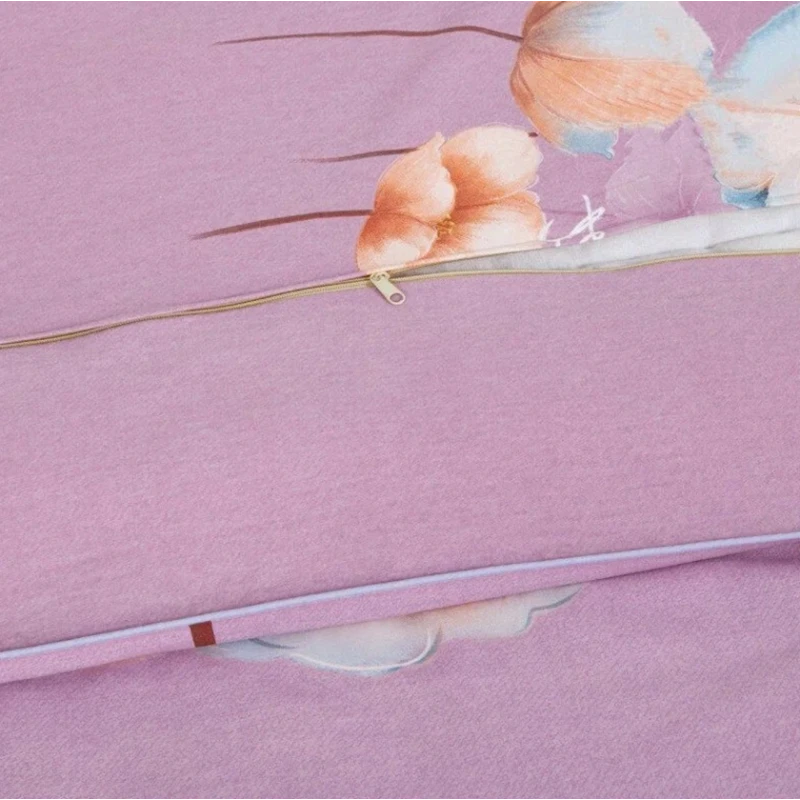 Комплект постельного белья Артпостель Анетта, пододеяльник 200x220 см, простыня 220x240 см, наволочка 50x70/70x70 см, евро, велюр, розовый Комплект постельного белья Артпостель Анетта, пододеяльник 200x220 см, простыня 220x240 см, наволочка 50x70/70x70 см, евро, велюр, розовый