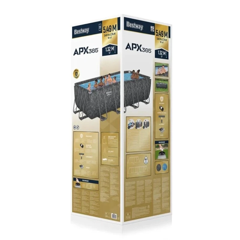 Каркасный бассейн Bestway 561KA BW APX 365, 549 х 274см Каркасный бассейн Bestway 561KA BW APX 365, 549 х 274см