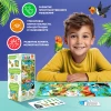 Öyrədici pazl Puzzle Time Изучаем животных, yapışdırmalar və kartlar ilə, 66 element Öyrədici pazl Puzzle Time Изучаем животных, yapışdırmalar və kartlar ilə, 66 element