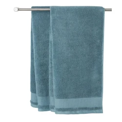 Полотенце банное JYSK Nora By Kronborg, 70x140 см, хлопок, темно-синий