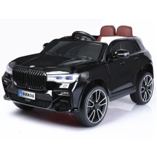 Uşaq elektrik avtomobili 8_12V BMW X8, 1-5 yaş, qara