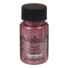 Akril boya-metallik Cadence Dora Metallic Paint 157 Bright Maroon 50 ml