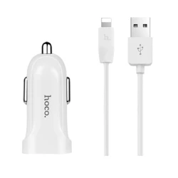 Автомобильное зарядное устройство Hoco Z12 Lightning Автомобильное зарядное устройство Hoco Z12 Lightning