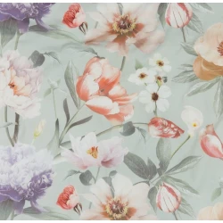 Комплект постельного белья JYSK Erna, пододеяльник 200x220 см, простыня 240x260 см, наволочки 50x70/75 см, евро, хлопок/сатин, зеленый