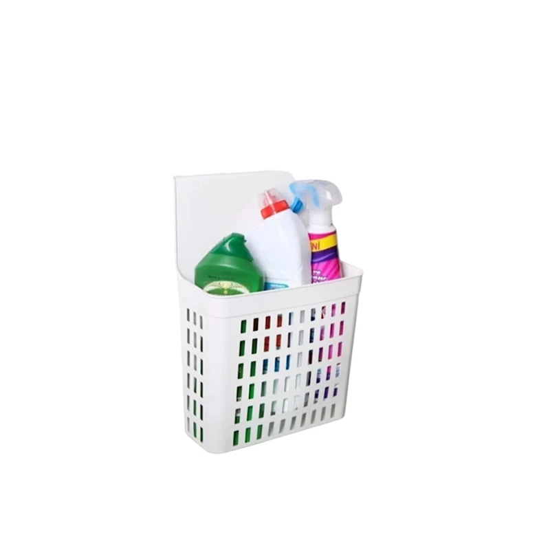 Подвесная корзина-органайзер Aydo Home HMSD_M228, пластик, 35x22x8 см, белая Подвесная корзина-органайзер Aydo Home HMSD_M228, пластик, 35x22x8 см, белая