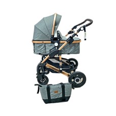 Uşaq arabası Belecoo 535-Q3-GREY, boz