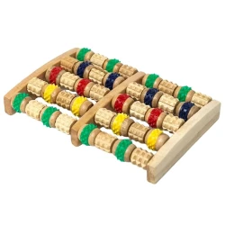 Массажный ролик для ног, дерево