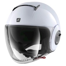 Motosikl dəbilqəsi Shark Nano Blank HE2802E W01, ölçü L, ağ