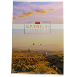 Тетрадь в клетку Hatber, 100 страниц, товар в ассортименте