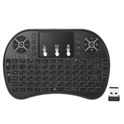 Клавиатура 2.4GHZ Mini Wireless Keyboard with Touchpad Black Клавиатура 2.4GHZ Mini Wireless Keyboard with Touchpad Black