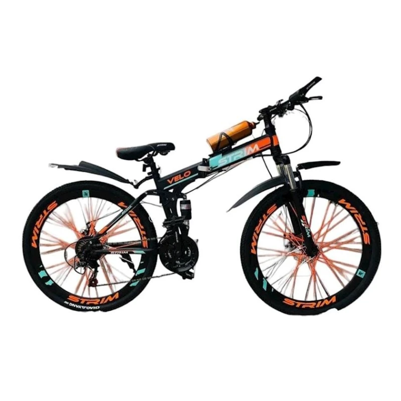 Dağ velosipedi qatlanan VeloStrim 26, narıncı Dağ velosipedi qatlanan VeloStrim 26, narıncı