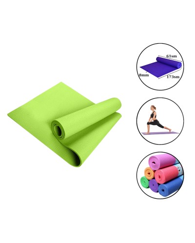Yoqa üçün mat Yoga mat 1065/1, yaşıl