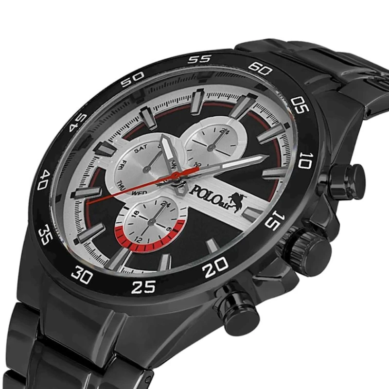 Kişilər üçün hədiyyə dəsti Polo air PL-0879E1 Black Kişilər üçün hədiyyə dəsti Polo air PL-0879E1 Black