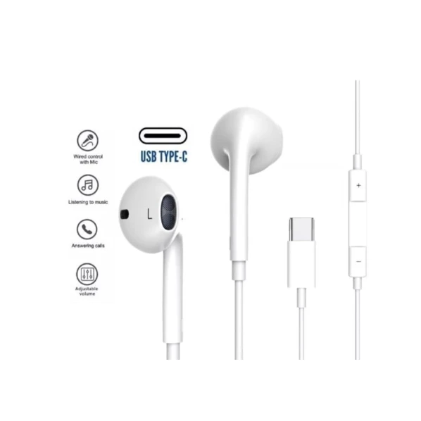 Simli qulaqlıq, Ağ