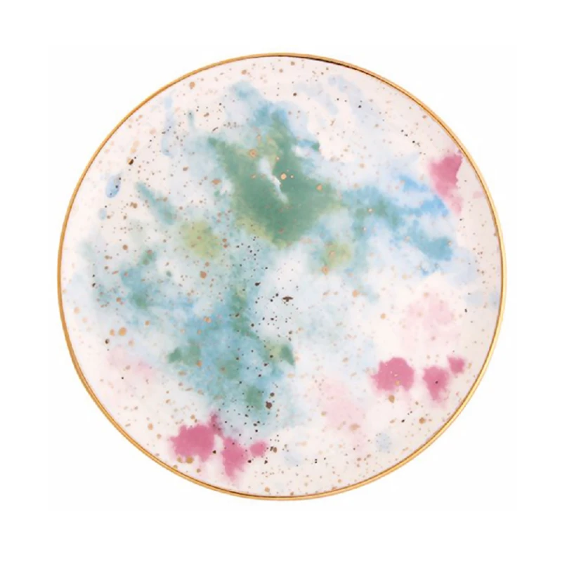 Boşqab Porland Cosmos 04ALM003412, 20 sm, farfor, rəngbərəng