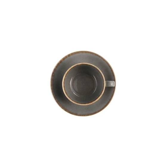 Чайная пара Porland Seasons 04ALM002595, 250 мл, серая Чайная пара Porland Seasons 04ALM002595, 250 мл, серая