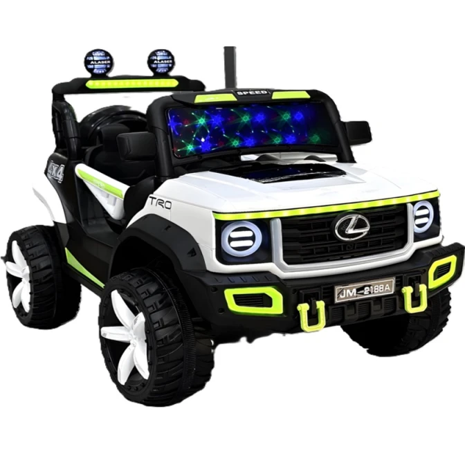 Детский электромобиль 2188 белый Premium