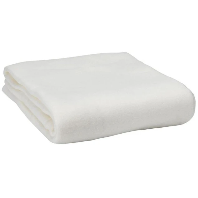 Плед JYSK Skogvikke, 130x160 см, полиэстер, белый Плед JYSK Skogvikke, 130x160 см, полиэстер, белый