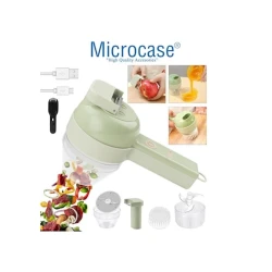 Elektron tərəvəz kəsici Mikrocase MA-GH115, plastik, yaşıl