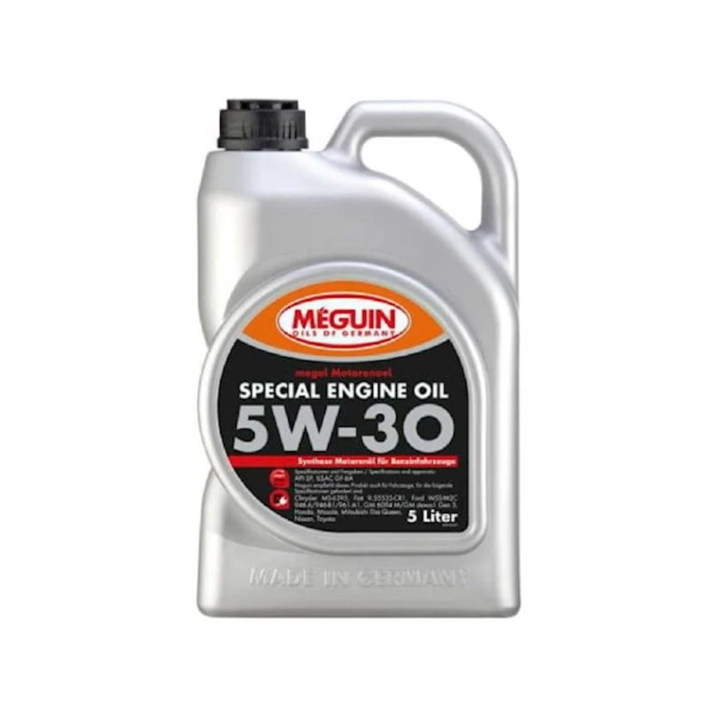 Моторное масло Meguin Special Engine Oil 5W-30, 5 л Моторное масло Meguin Special Engine Oil 5W-30, 5 л