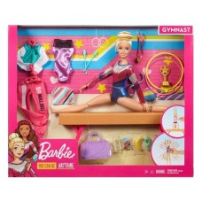 Oyun dəsti Barbie GJM72 Gymnastics Playset With Doll, Balance Beam Mattel