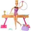 Игровой набор Barbie GJM72 Gymnastics Playset With Doll, Balance Beam Mattel Игровой набор Barbie GJM72 Gymnastics Playset With Doll, Balance Beam Mattel