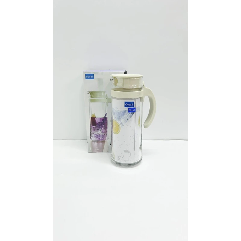 Кувшин Ocean Patio, белый/прозрачный, 1265 мл Кувшин Ocean Patio, белый/прозрачный, 1265 мл