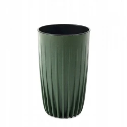 Горшок Lamela Mira Eco Wood 30 cм, пластик, зеленый