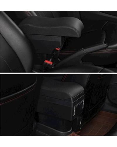 Avtomobil üçün qol dayağı Hyundai Accent/Solaris üçün, qara
