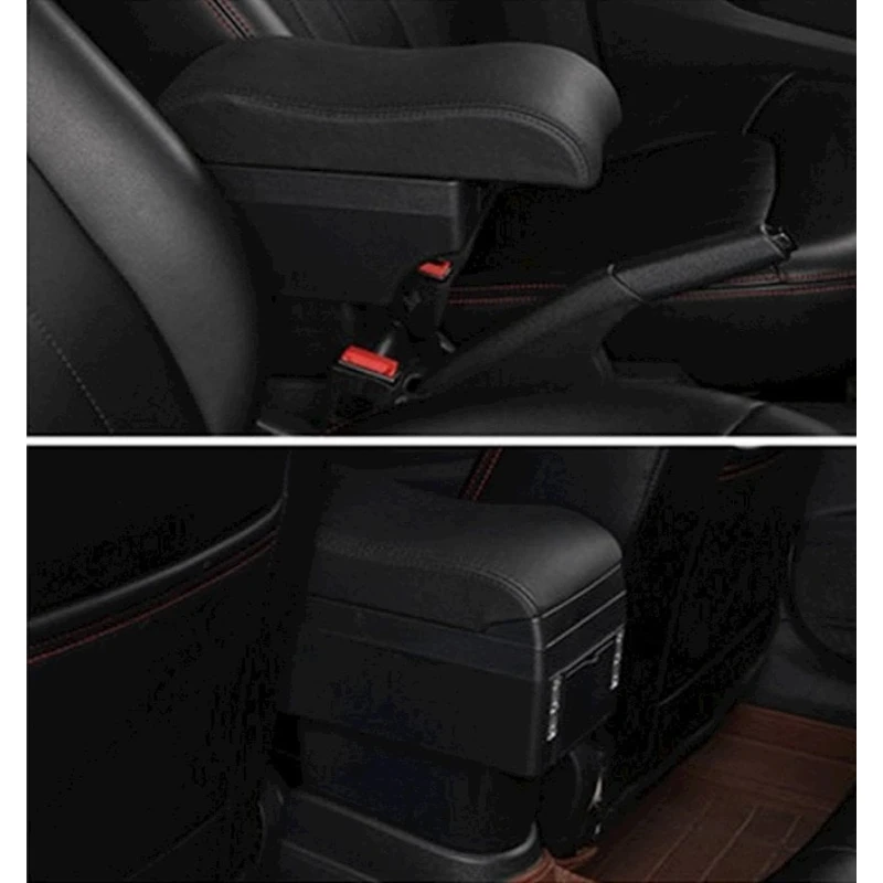 Avtomobil üçün qol dayağı Hyundai Accent/Solaris üçün, qara