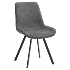 Fırlanan stul JYSK Hygum, boz/qara, 54x59x90 sm, 2 əd