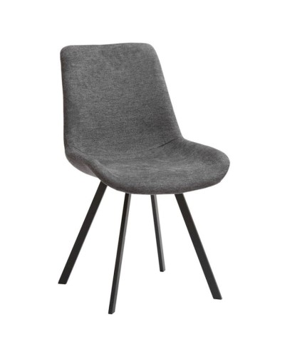 Fırlanan stul JYSK Hygum, boz/qara, 54x59x90 sm, 2 əd
