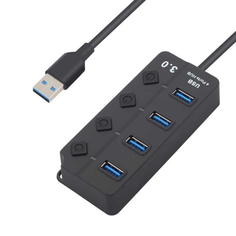 USB хаб 4port HUB 3.0