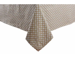 Скатерть Porland Morocco 04STY001515, прямоугольная, хлопок/полиэстер, 175x260 см, бежевый