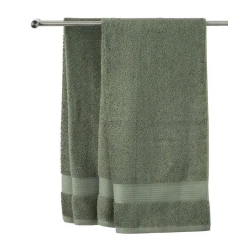 Полотенце для рук JYSK Karlstad By Kronborg, 40x60 см, хлопок, зеленый