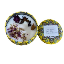 Soya şamı Peach sham_083, soya mumu, 7x9 sm