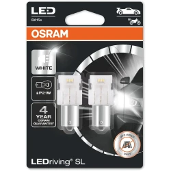 İşıqdiodlu lampa avtomobil üçün Osram Led P21W, 6 V (7506dwp-02b)