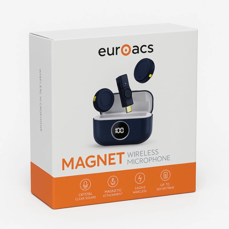 Maqnit simsiz mikrofon Euroacs Maqnit simsiz mikrofon Euroacs