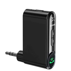 Адаптер Baseus Qiyin AUX Car Bluetooth Receiver (WXQY-01) Адаптер Baseus Qiyin AUX Car Bluetooth Receiver (WXQY-01)