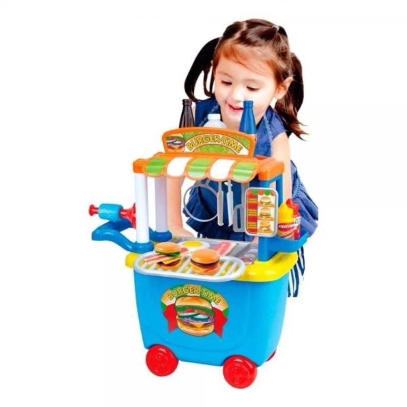 Игровой набор PlayGo Gourmet Burger Cart