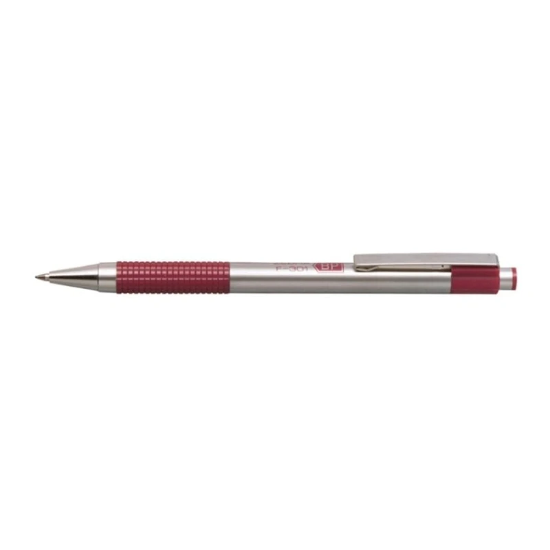 Гелевая ручка Zebra Pen F-301 Wine Red, 0.7 мм, синий Гелевая ручка Zebra Pen F-301 Wine Red, 0.7 мм, синий