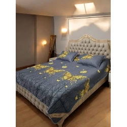 Набор покрывало и наволочки MiraNova 173, двуспальный, покрывало 220x240 см, наволочки 50x70 см 2 шт, разноцветный