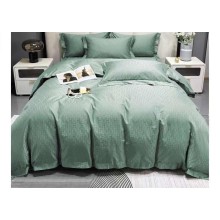 Yataq dəsti Maison Dor homestore_vm642, yorğan üzü 200x220 sm, mələfə 240x260 sm, yastıq üzü (2 əd) 50x70 sm, ikinəfərlik, satin, yaşıl