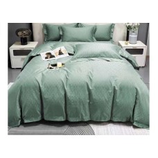 Yataq dəsti Maison Dor homestore_vm642, yorğan üzü 200x220 sm, mələfə 240x260 sm, yastıq üzü (2 əd) 50x70 sm, ikinəfərlik, satin, yaşıl